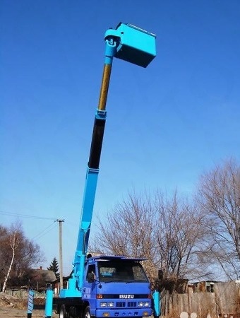 Услуги Автовышки 16м, 22м (агп) isuzu