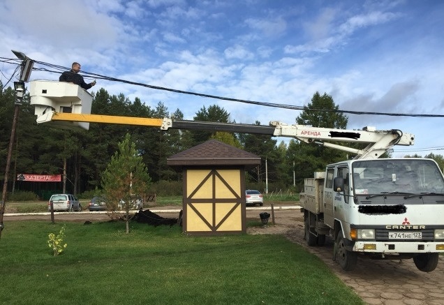 Аренда автовышки 13метров