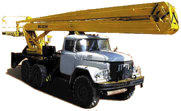 Автовышка АГП 22.4м(вездеход)