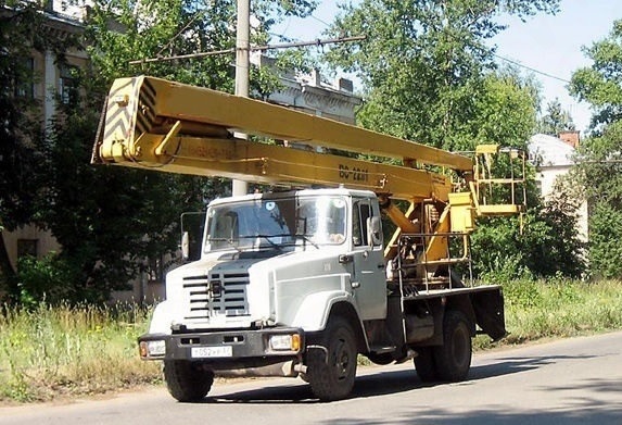 Аренда, услуги автовышки, автогидроподъемника