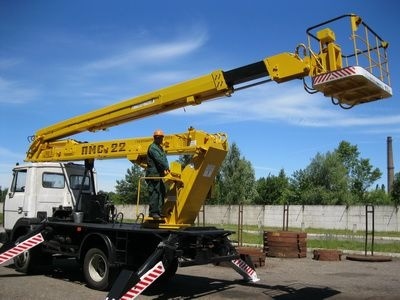 Услуги автовышки 22 метра