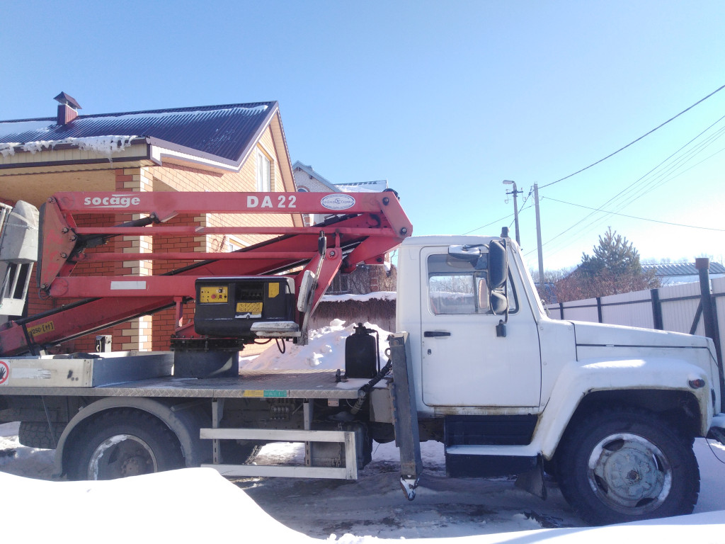 Услуги автовышки