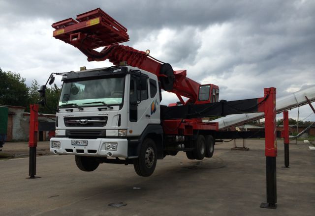 Аренда автовышки до 18м 22м 28м 45м