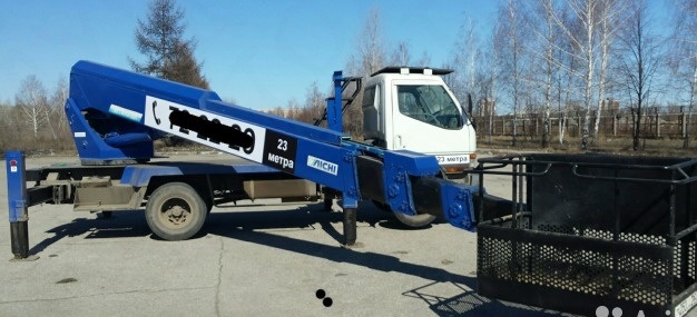 Аренда услуги автовышек японские до 23м