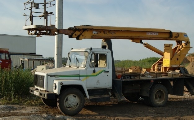 Аренда, услуги автовышки, автогидроподъемника