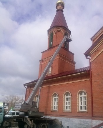 Услуги автовышки телескопичка