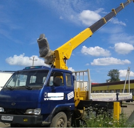 Автовышка kia Манипулятор