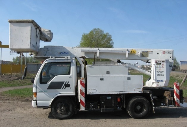 Аренда автомобильного гидравлического подъемника