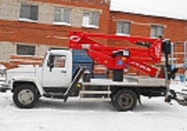 Аренда автовышки (автоподъёмника) АГП Socage DA324