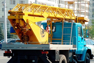 Автовышка 18 метров телескопическая