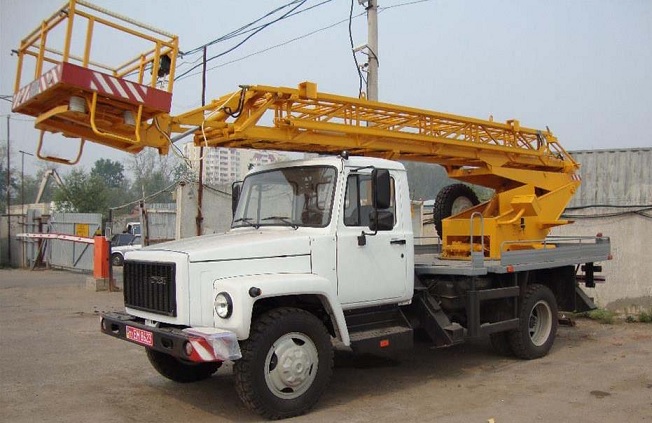 Услуги телескопического автоподъемника АП-18