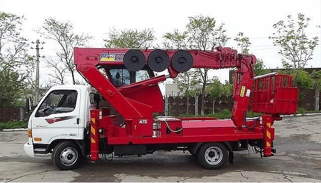 Телескопические вышки разных размеров