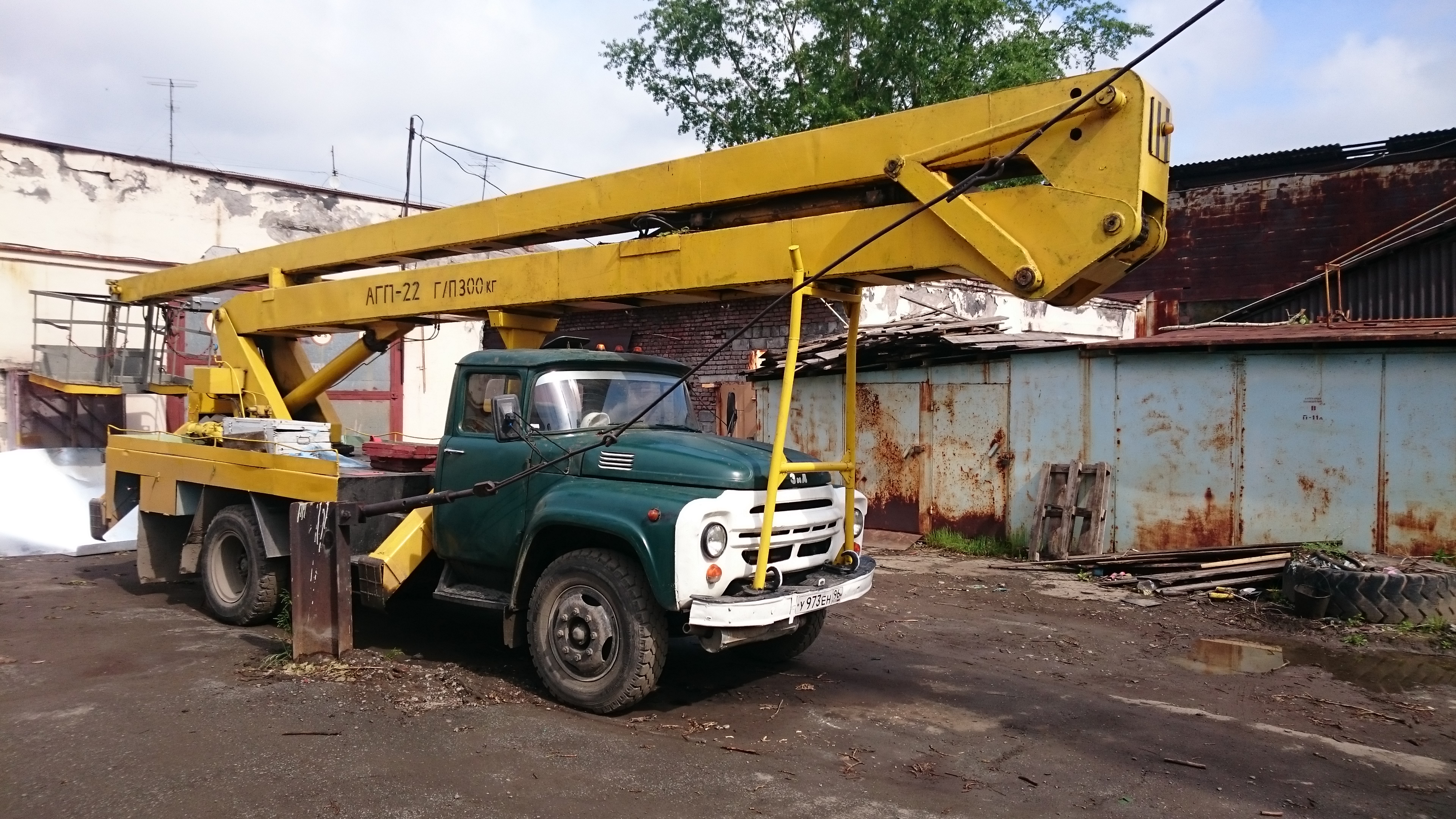 Аренда автовышки 15-45 метров