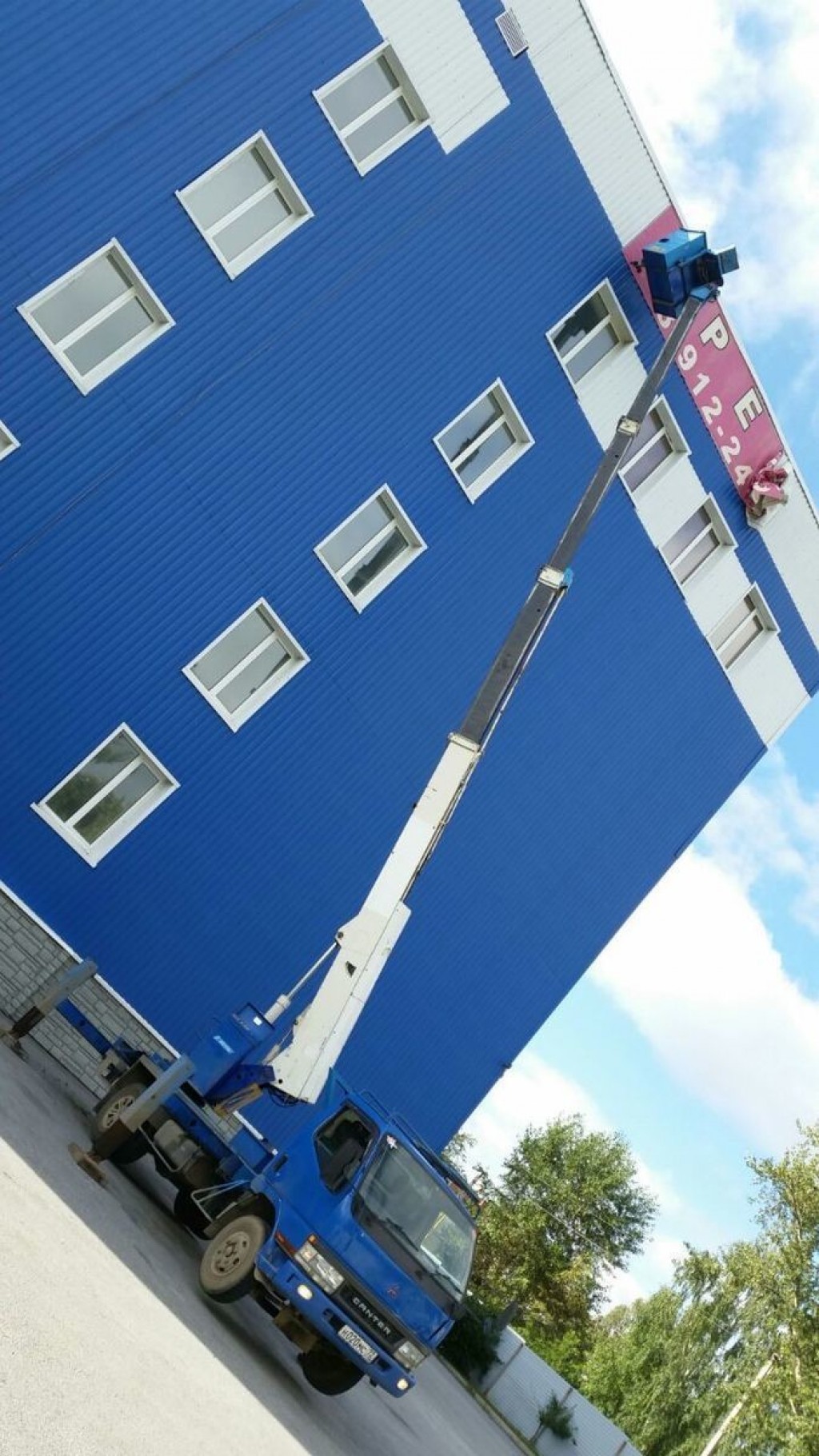 Аренда автовышек от 15 до 45 метров