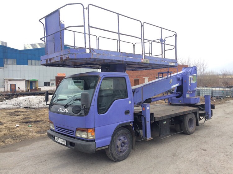 Аренда автовышки от собственника Алексей