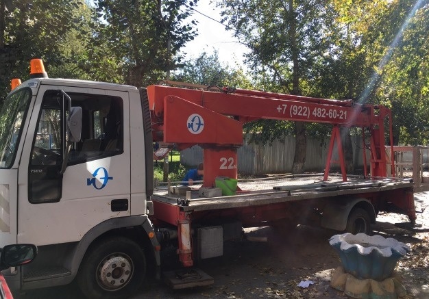 Аренда автовышки 22м