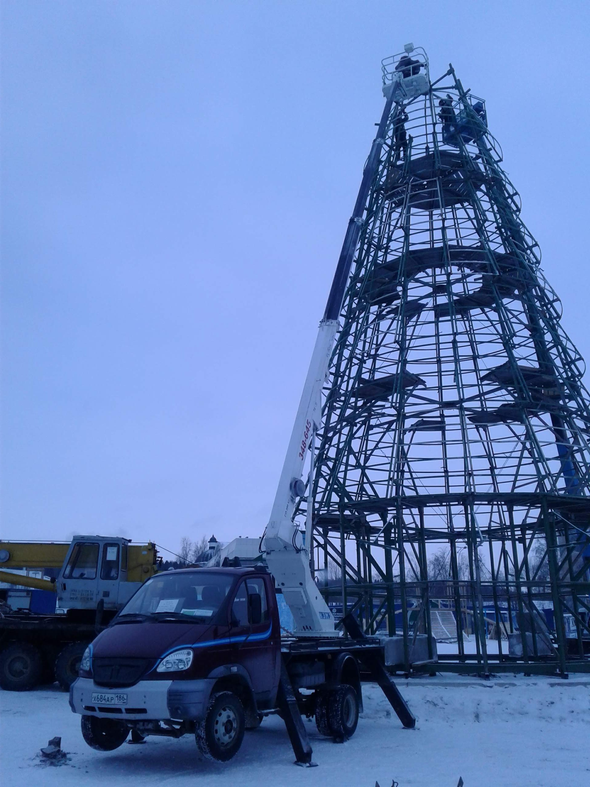 Услуги автовышки аренда, заказ