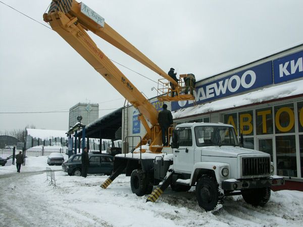 Аренда Автовышки от 15 м до 29 м