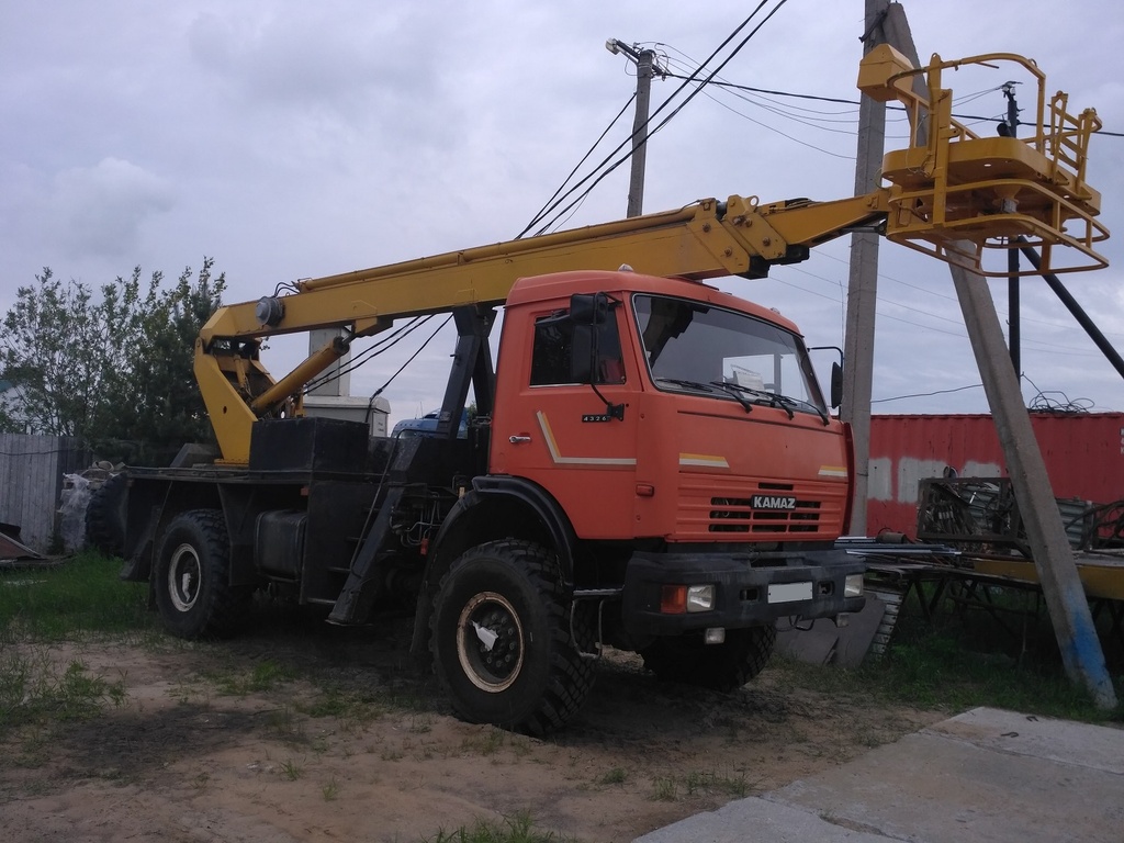 Аренда автовышки по низкой цене