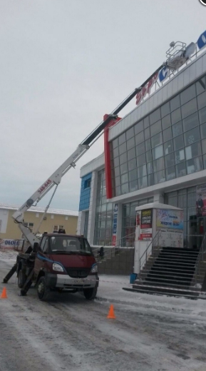 Услуги автовышки ISUZU