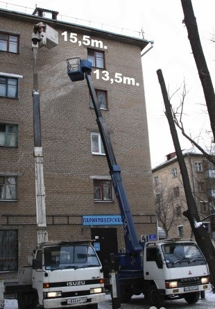 Аренда автовышек 13.15метров
