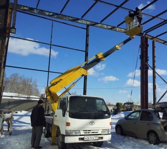 Прокат автовышки