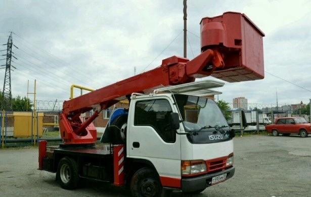 Автовышка 16 метров. Аренда. Услуги