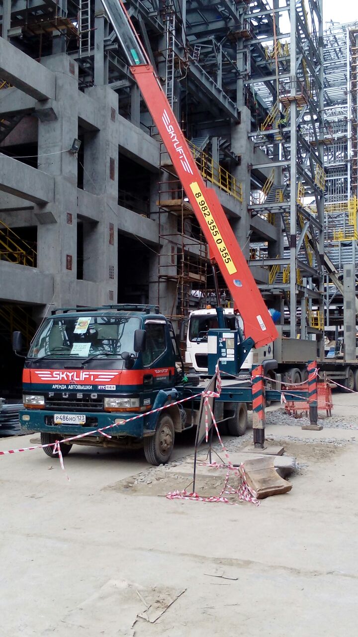 Аренда автовышки 28- 30 метров в городе и области