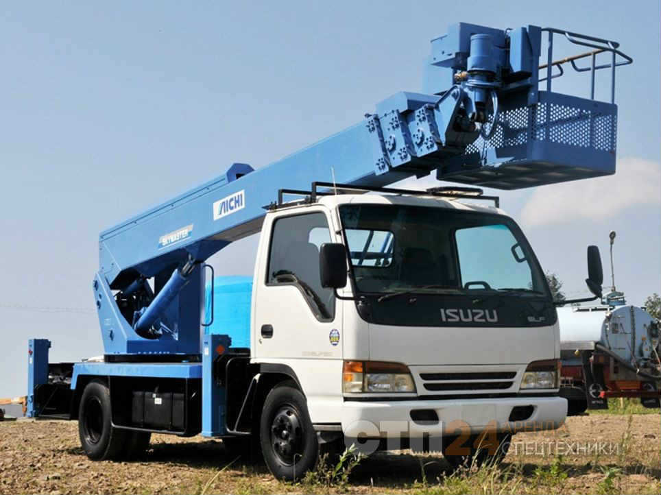 Автовышка 15 метров в аренду.