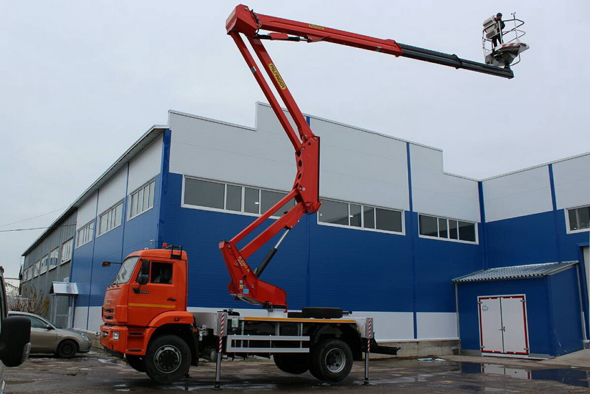 Автовышки 18, 22, 28, 35, 50, 75м. Челяб и область