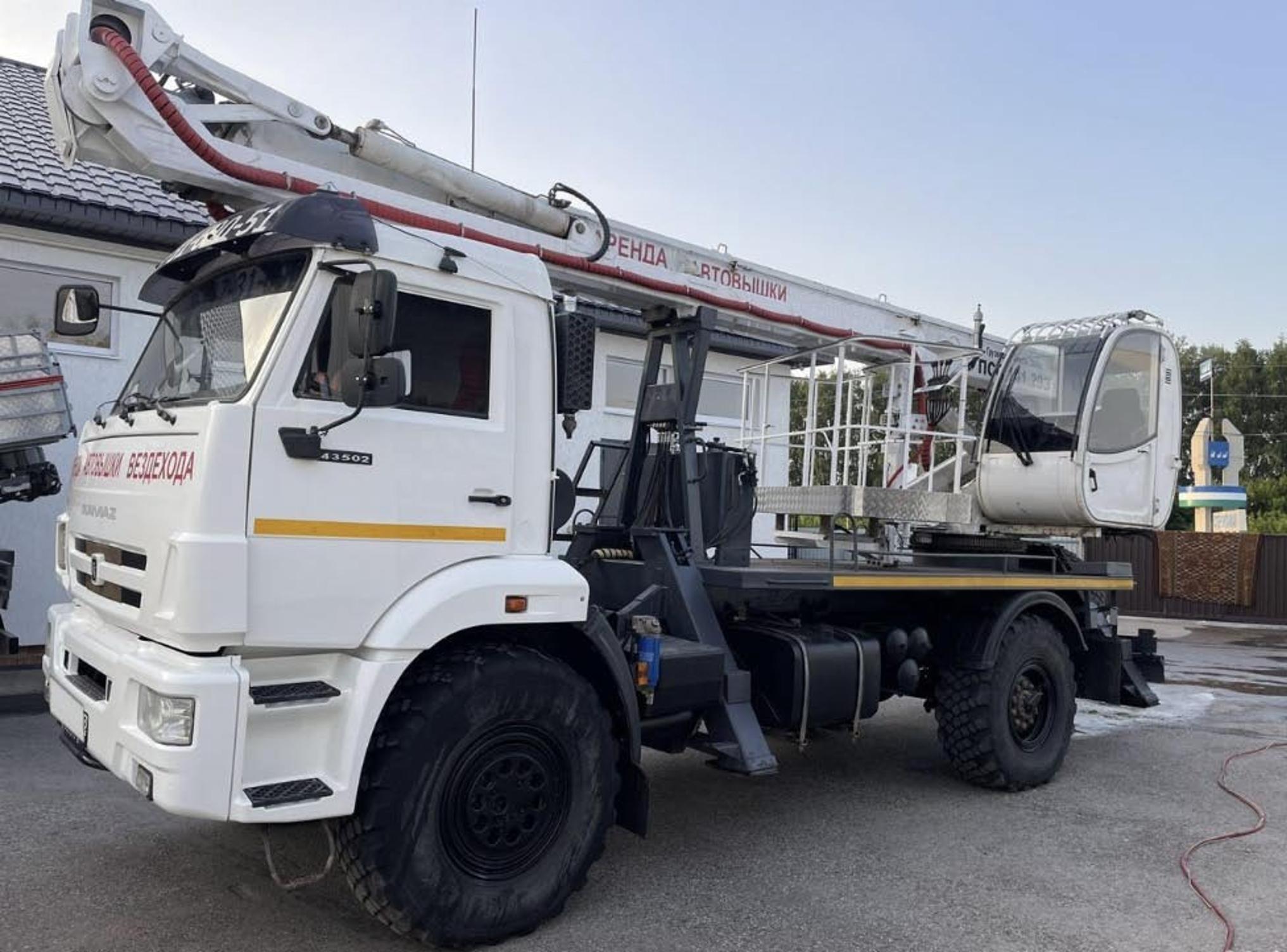 Аренда автовышки АГП 30 метров