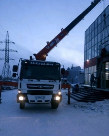 Услуги манипулятора с вышкой 26 метров