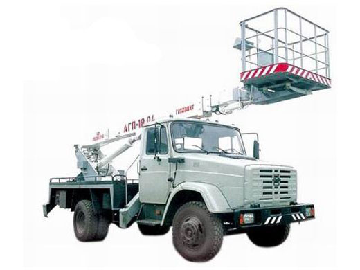 Аренда телескопических автовышек 17-18м.