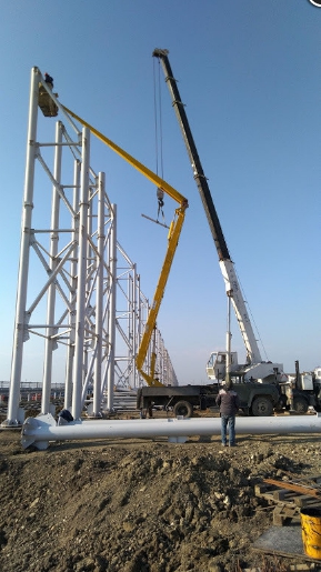 Аренда автовышки с люлькой