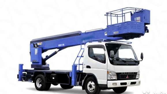 Автовышка японская, мехрука. Автовышка в аренду