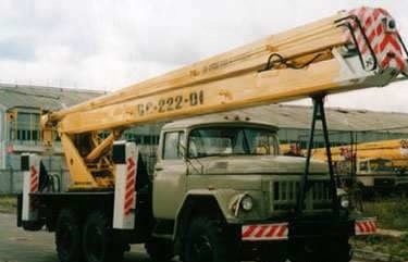 Аренда автовышки 22м