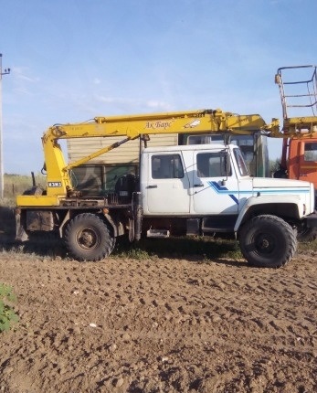 Услуги автовышки на базе газ-3308
