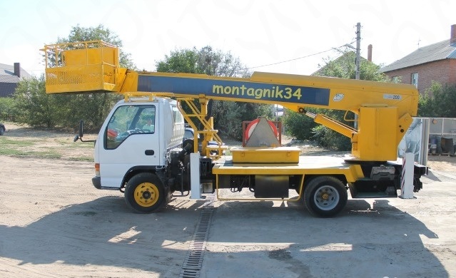 Услуги японской автовышки 22 метра