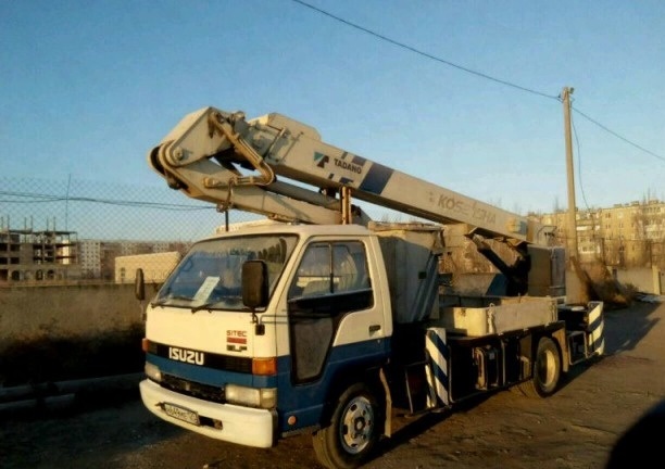 Японские автовышки Isuzu 16 м