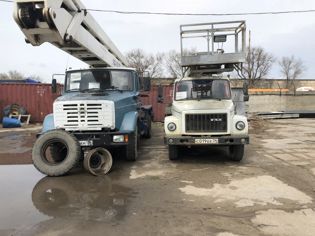 Аренда автовышки. Подъемные работы.