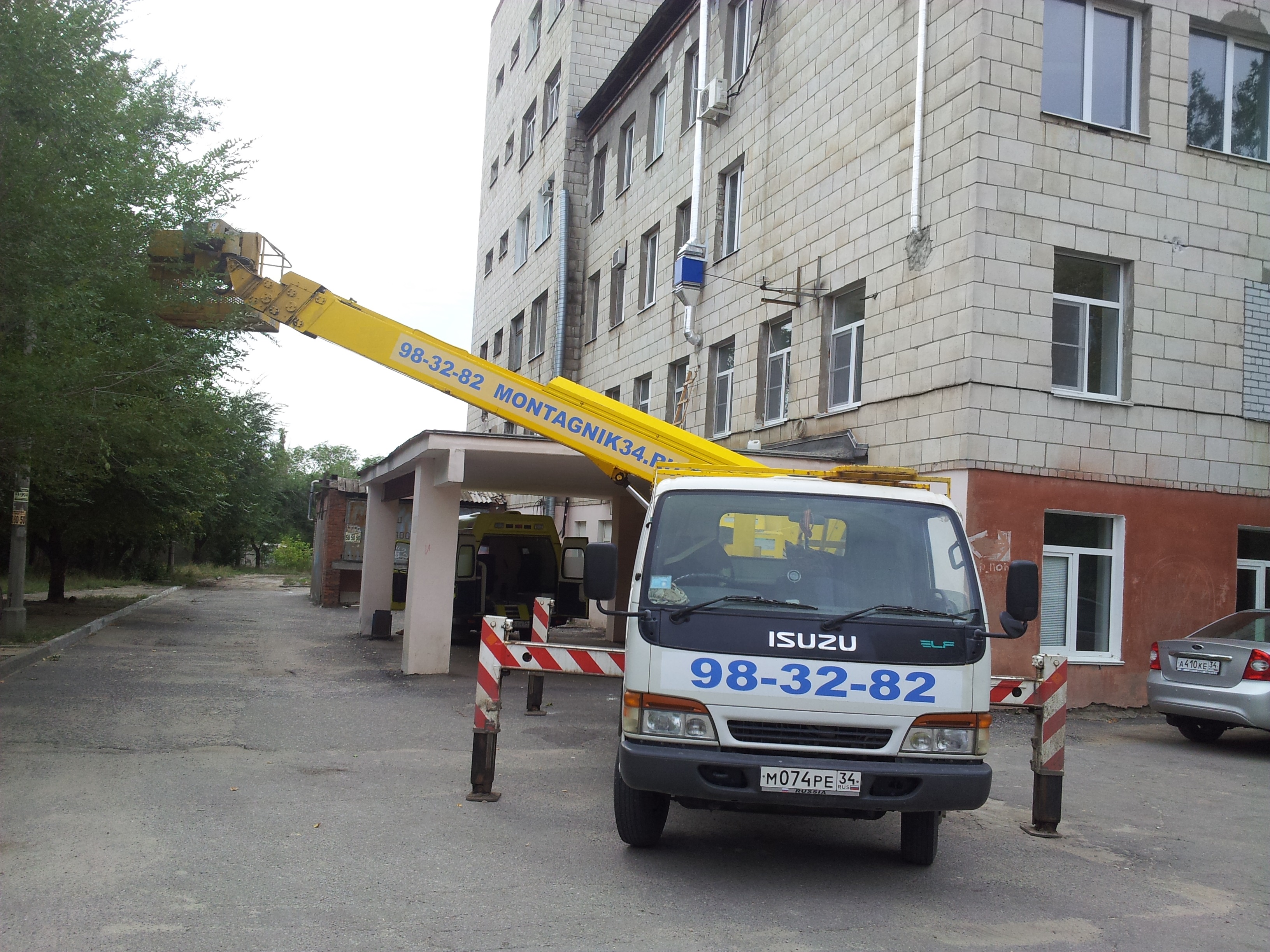 Услуги аренды автовышек "Монтажник34"