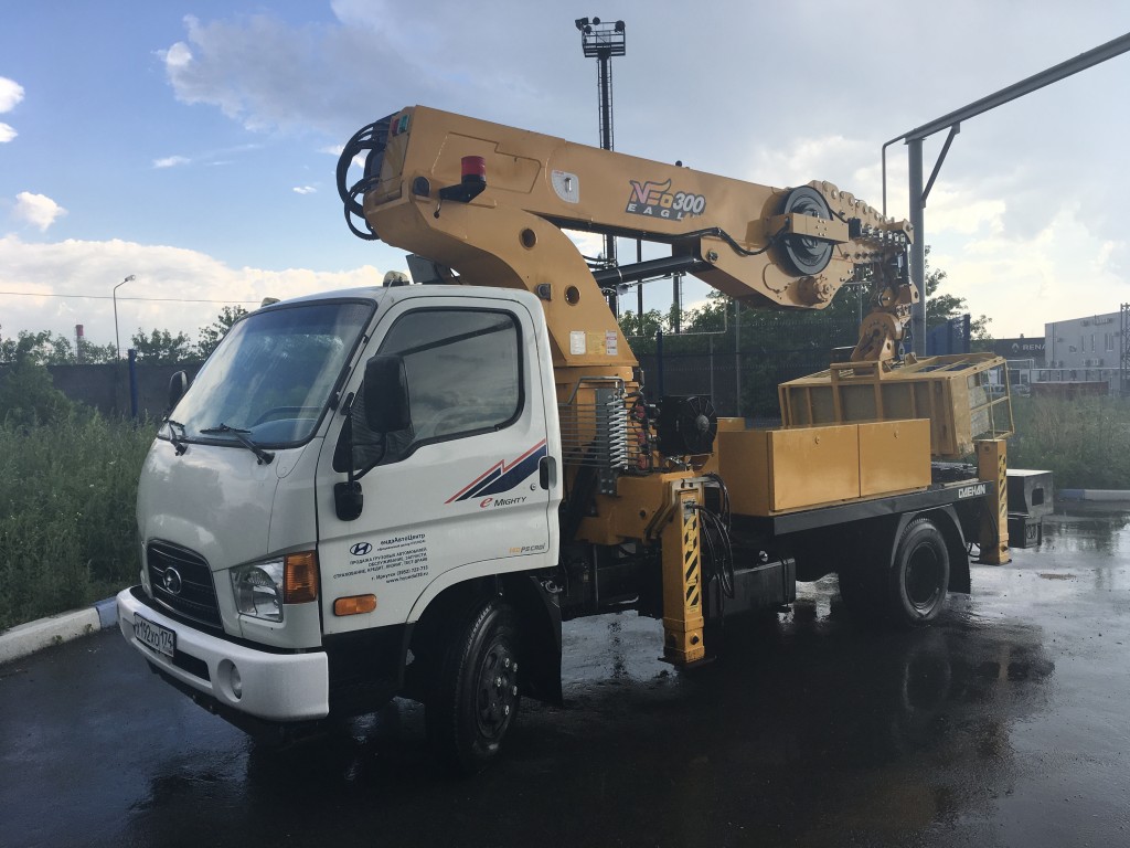 Аренда автовышки. Подъёмные работы.