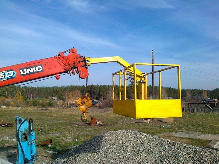 Услуги Вышка, Автокран