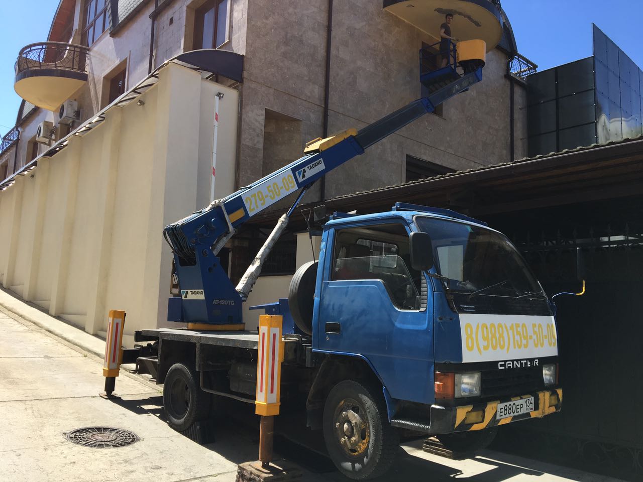 Аренда автовышки в Сочи