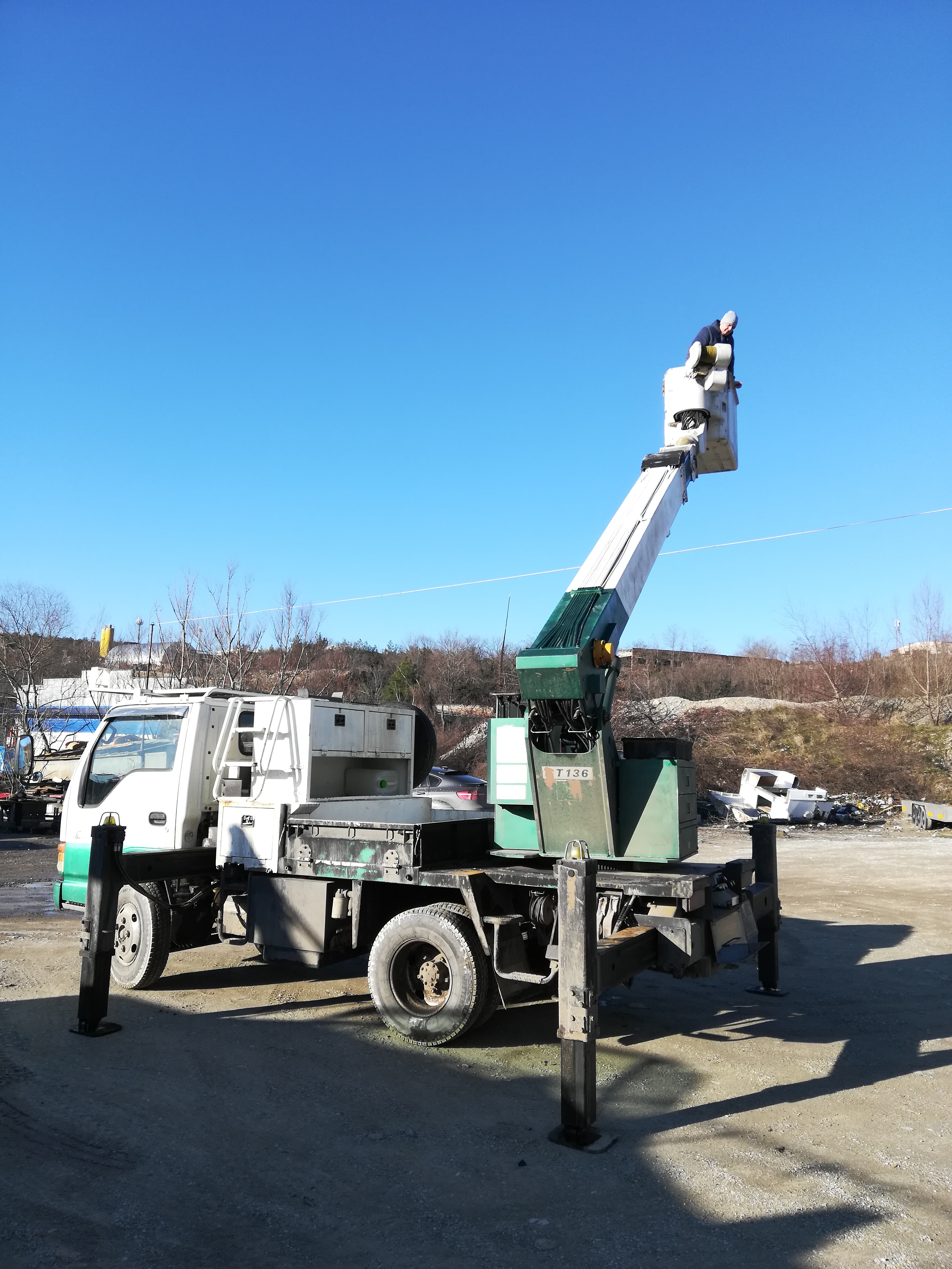 Услуги автовышки