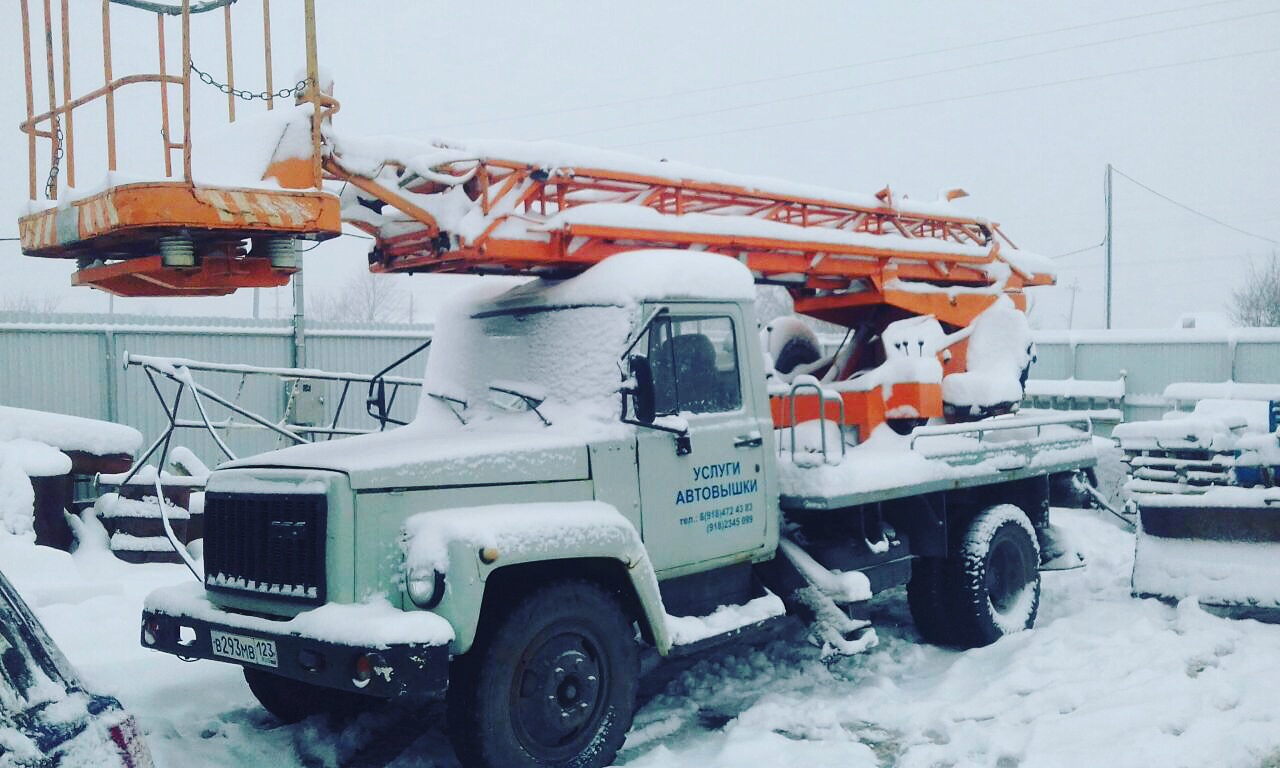 Услуги автовышки