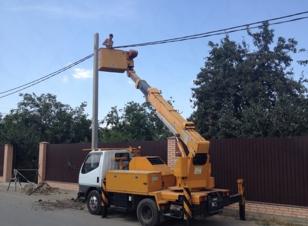 Услуги,аренда, мехрука, автовышка 14-26