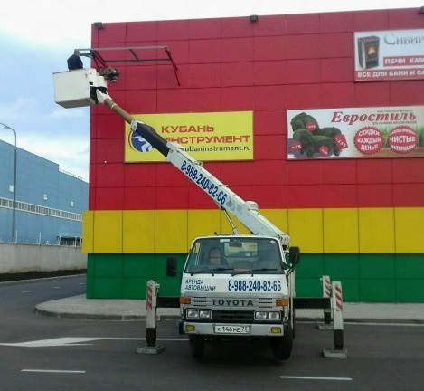 Аренда автовышки от собственника Александр