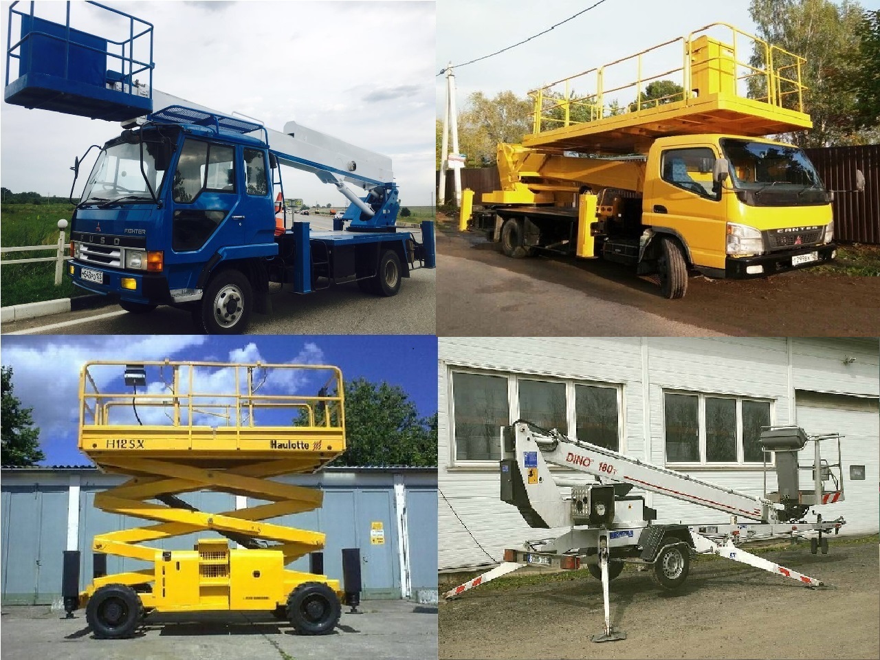 Автовышка мехрука АГП от 15 до 45 метров.