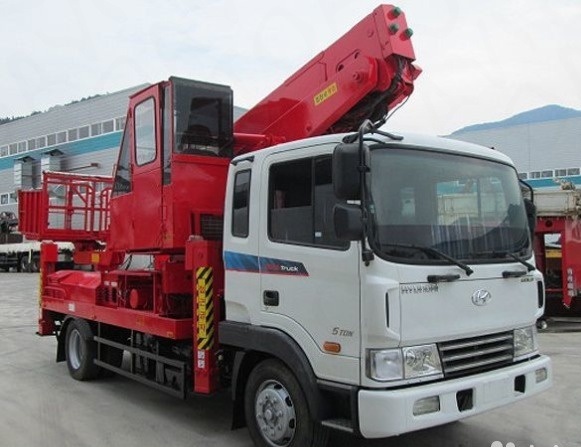 Аренда услуги автовышки 45 м